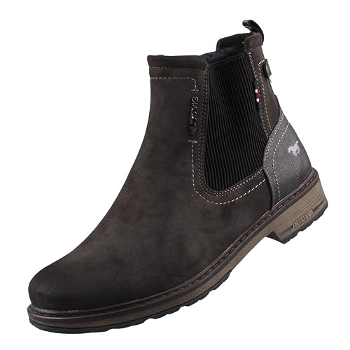 MUSTANG Herren Stiefel Dunkelgrau EU 49 im Sale