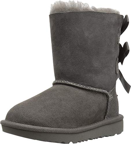 UGG Unisex Kinder Bailey Bow Ii Classic Boot, Grey, 23.5 EU im Sale