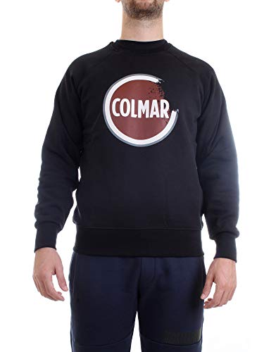 Colmar Herren Sweatshirt-8268R Sweatshirt, Black, XXL im Sale