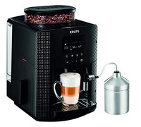 Thumbnail for Krups Essential Kaffeevollautomat mit Milchschlauch, 2-Tassen-Funktion, LCD-Display, Einfache Reinigung, Kaffeemaschine, TÜV-Siegel, Schwarz, EA816031 im Sale