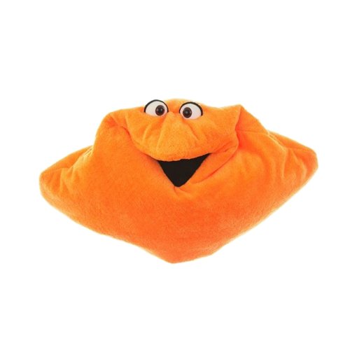 Living Puppets Handpuppe Wunschtraumkuschelmuschelkissen in der Farbe Orange aus Stoff, 40 x 40cm, W236, 1 Stück (1er Pack) im Sale