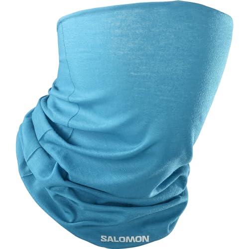 Salomon Cross Unisex Halswärmer Trail Running Wandern MTB Lauf, Neues Material, Style, Trail Running Wandern MTB Laufz, Blau im Sale