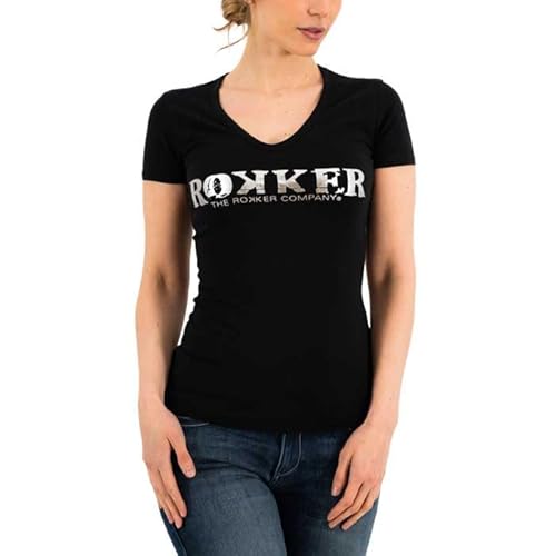 Rokker Lady T-Shirt (Black,L) im Sale