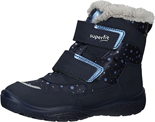 Superfit Crystal warm gefütterte Gore-Tex Schneestiefel, BLAU/HELLGRAU 8000, 31 EU im Sale