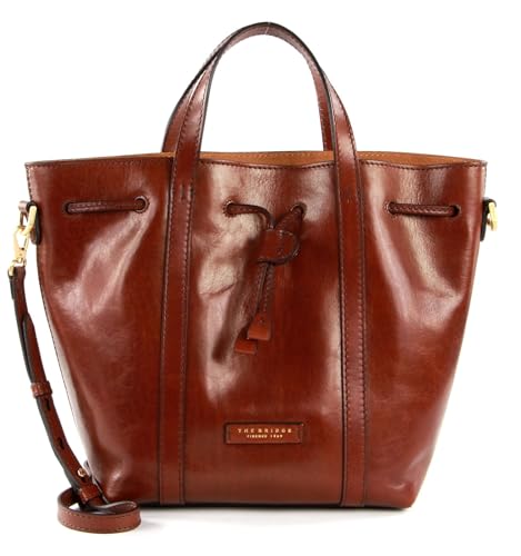 The Bridge Vittoria Beuteltasche Leder 25 cm im Sale