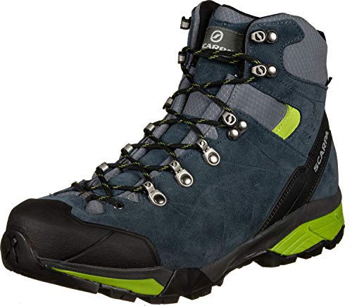 Scarpa Unisex ZG GTX Trekking-& Wanderstiefel, Titanium-Lake Blue Gore-tex TRM Salix Trek, 49 EU im Sale