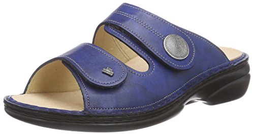 Finn Comfort Sansibar, Damen Offene Sandalen, Blau (Blau), 39 EU im Sale