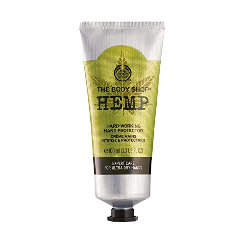 The Body Shop Hemp Hand Protector unisex, Hanf schützende Handcreme 100 ml, 1er Pack (1 x 100 ml)