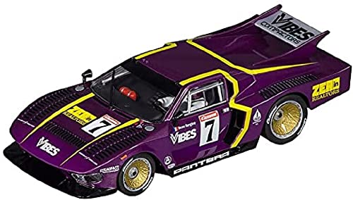 Carrera DIGITAL 132 De Tomaso Pantera No.7 Auto für Autorennbahn Set für Erwachsene & Kinder ab 8 Jahren I Rennstrecken und lizenzierte Slotcars für drinnen I bis zu 6 Spieler im Sale