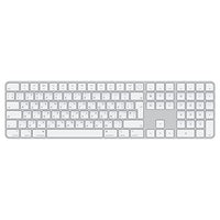 Thumbnail for Apple Magic Keyboard mit Touch ID und Ziffernblock: Bluetooth, wiederaufladbar. Kompatibel mit Mac Computern Chip; Ukrainisch, Weiße Tasten