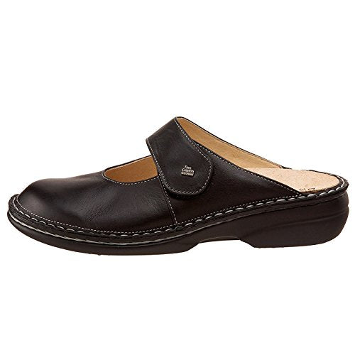 Finn Comfort Damen Stanford Clogs, Schwarz Schwarz, 39 EU im Sale