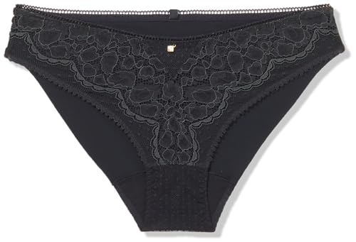 Aubade Damen Illusion Fauve Halber Schlupf, Schwarz, im Sale