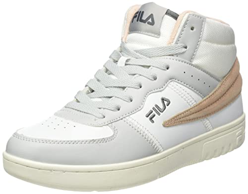 FILA Damen Noclaf Mid Wmn Sneaker, White, EU Schmal im Sale