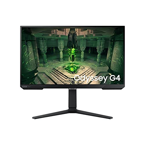 Samsung Odyssey G4B Gaming Monitor LS27BG400EU, 27 Zoll, IPS-Panel, Full HD-Auflösung, AMD FreeSync Premium, G-Sync kompatibel, 1 ms (G/G) Reaktionszeit, Bildwiederholrate 240 Hz, Schwarz im Sale