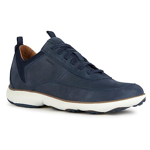 Geox Herren U Nebula A Sneaker, Navy, 45 EU im Sale