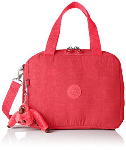 Kipling MIYO Große Lunchbox, Beutel, Koffer, True Pink (Rosa) im Sale