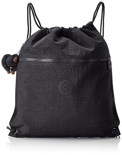 Kipling SUPERTABOO Mittelgroßer Rucksack, True Black (Schwarz) im Sale