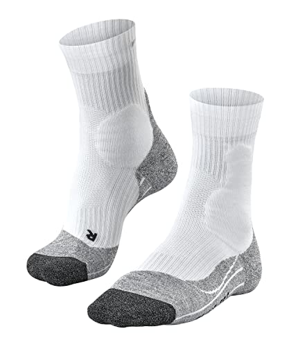 FALKE Herren Tennissocken TE2 M SO Baumwolle Funktionsmaterial antiblasen 1 Paar, Weiß (White-Mix 2020), 42-43 im Sale