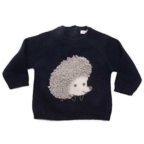 Il Gufo 6636AC Maglione Bimbo Boy Blue Wool Sweater Kid [9 Months] im Sale