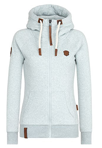 Naketano Damen Sweatjacke, nasty mint melange, im Sale