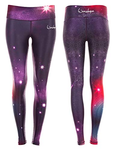 WINSHAPE Damen Functional Power Shape Tights Leggings AEL102, Space, Slim Style, Fitness Freizeit Sport Yoga Workout im Sale