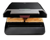 Thumbnail for Russell Hobbs Sandwichmaker [langlebige antihaftbeschichtete Platten] Sandwichtoaster Easy Clean (schnelles Aufheizen, BPA frei, einfache Reinigung, platzsparende Aufbewahrung) 26800-56 im Sale