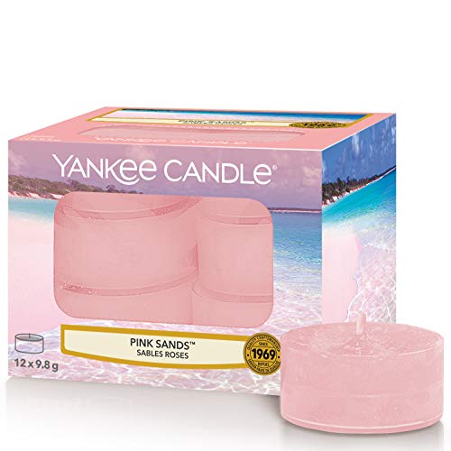 Yankee Candle Duft-Teelichter | Pink Sands | 12 Stück im Sale