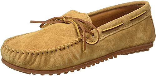 Minnetonka Klassischer Herren-Loafer im Mokassin-Stil im Sale