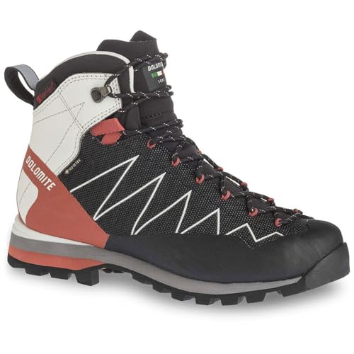 Dolomite Damen Ws Crodarossa Pro GTX 2.0 Stiefel Schuhe, Schwarz, Paprika, Rot im Sale