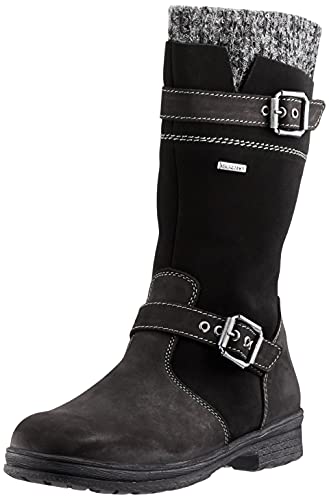 Däumling Jungen Mädchen Alia Schneestiefel, Schwarz, 30 EU im Sale