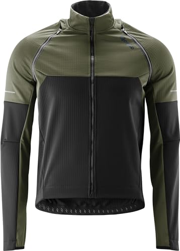 Gonso Canosio Softshell Zip-Off Jacke Herren oliv im Sale