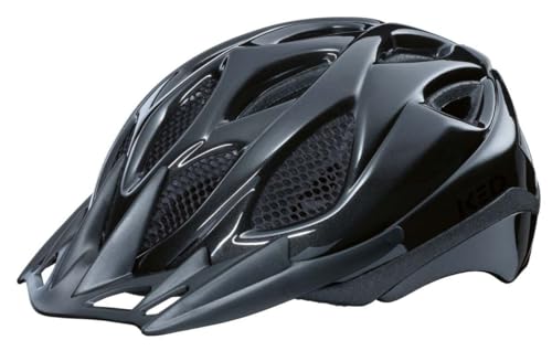 KED Tronus Fahrradhelm, Black, L (55-63cm)