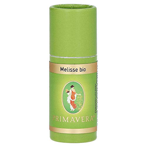 PRIMAVERA Ätherisches Öl Melisse bio 1 ml - Aromaöl, Duftöl, Aromatherapie - ausgleichend, belebend, schützend, stärkend - vegan im Sale