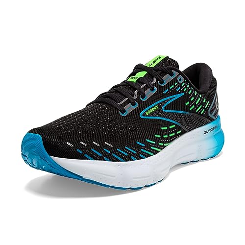 Brooks Herren Glycerin 20 Sneaker, Grau Orange Blau, 45.5 EU im Sale