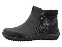 Thumbnail for Romika Damen 84R0032002 Stiefelette, Black-Coal, EU im Sale