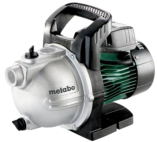 Metabo Gartenpumpe P 2000 G (600962000) Karton, Nennaufnahmeleistung: 450 W, Max. Fördermenge: 2000 l/h, Max. Förderhöhe: 30 m im Sale