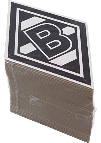 Borussia Mönchengladbach Bierdeckel Raute 50 Stück | Offizieller Fanartikel