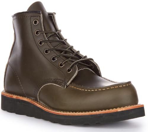 Red Wing Herren 6 Inch Classic Moc Toe Leder Alpine Stiefel 44.5 EU im Sale