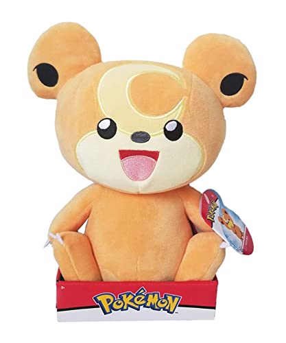 Pokémon PKW0104 - 30cm Plüsch - Teddiursa, offizielles Pokémon Plüsch im Sale