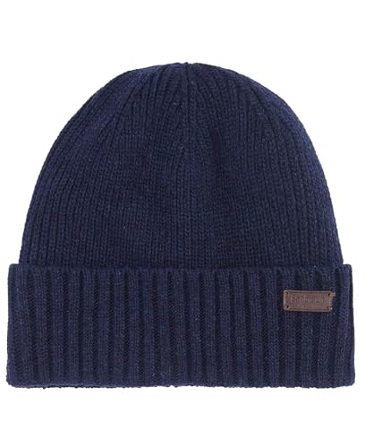 Barbour Men's Carlton Beanie Hat - Navy im Sale