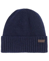 Thumbnail for Barbour Men's Carlton Beanie Hat - Navy im Sale