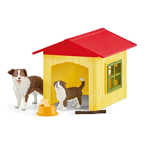 schleich 42573 Hundehütte, für Kinder ab 3+ Jahren, FARM WORLD - Spielset im Sale