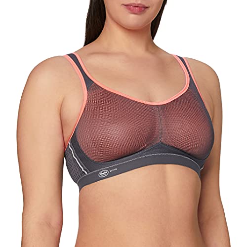 Anita Active Damen Sport-BH Sport-BH,, per pack Mehrfarbig (coralle/anthrazit 595), 75C(Herstellergröße: 75C) im Sale