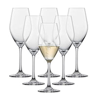 Thumbnail for SCHOTT ZWIESEL Champagnerglas Viña (6er-Set), zeitlose Champagnerflöten mit Moussierpunkt, spülmaschinenfeste Tritan-Kristallgläser, Made in Germany (Art.-Nr. 111718) im Sale