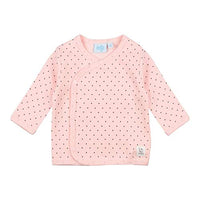 Thumbnail for Feetje Baby-Mädchen Wickelshirt Langarm mit Alloverprint Punkten, Farbe:Rosa, Größe:50 im Sale