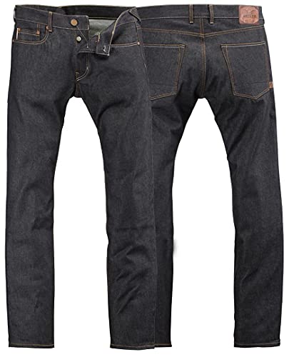 Rokker Daytona Real Draw Motorrad Jeans, dunkelblau, 38 im Sale