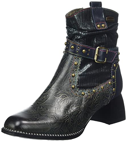 LAURA VITA Damen Kanelo 01 Ankle Boot, Schwarz, EU im Sale