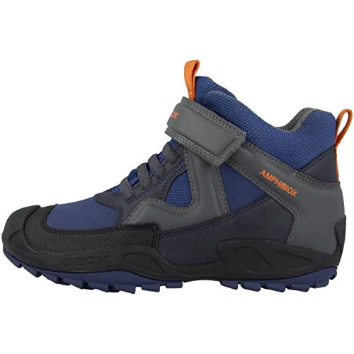 Geox Jungen J New Savage Boy B A Schuhe Blue Dk Grey 41 EU im Sale