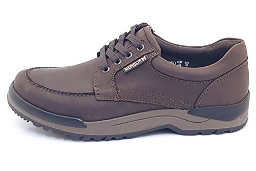 Mephisto Herren Charles Dark Brown Derby, Braun (Grizzly 151) im Sale