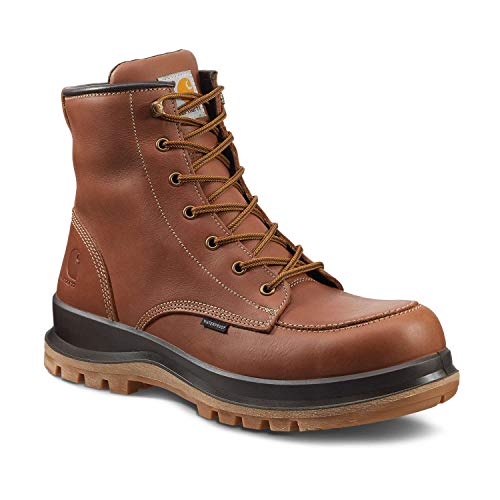 Carhartt Herren Hamilton Rugged Flex Wasserfester S3-Sicherheitsstiefel, Hellbraun, 43 im Sale